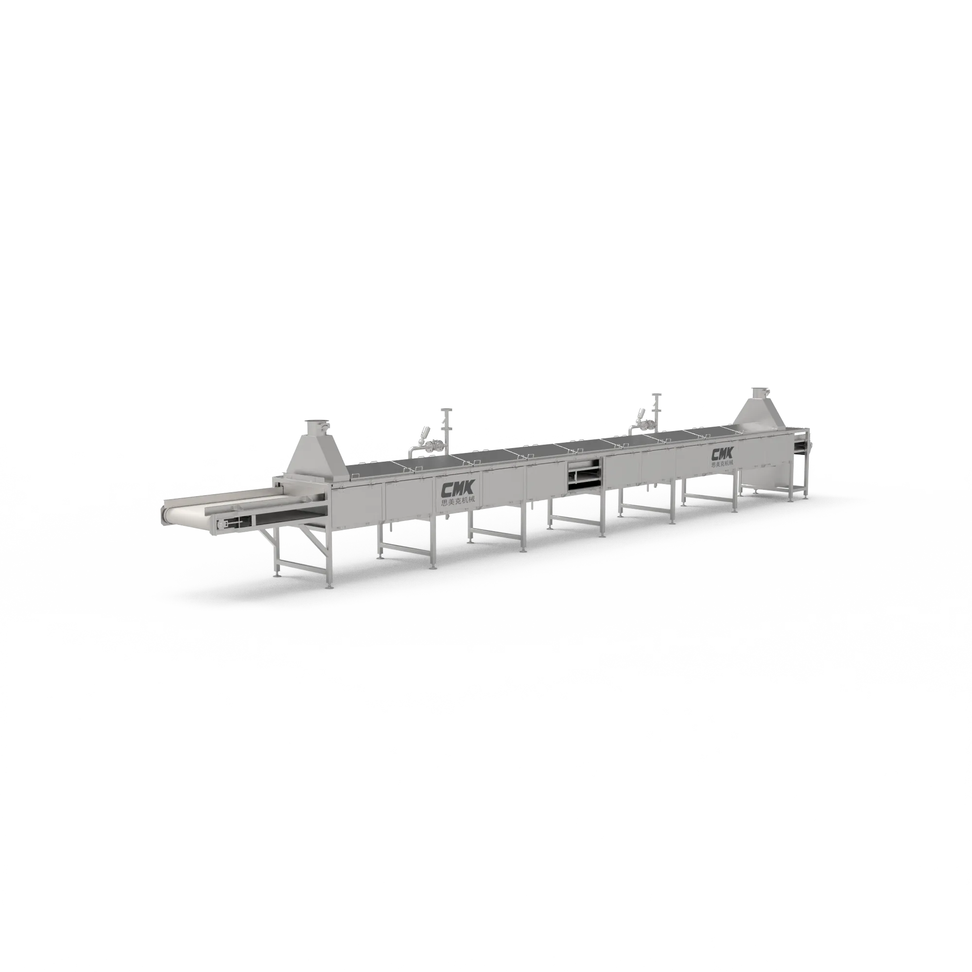 输送式蒸机